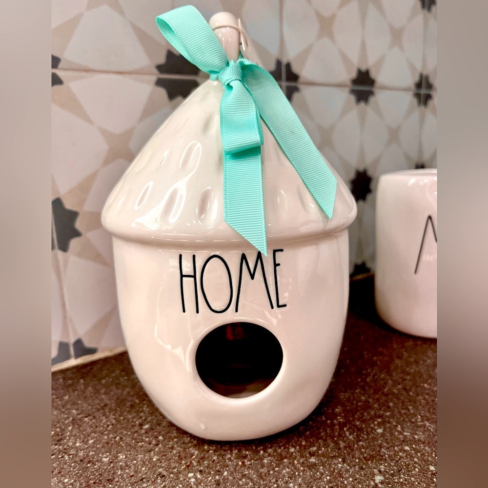 Rae Dunn Birdhouse ‘Home’